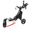 Nieuwe designer golftassen Golfclubs Cart is lichtgewicht, draagbaar, opvouwbaar, compact en kan golftassen bevatten