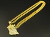Pendant Necklaces ZRM 10pcs/Lot Wholesale Fashion Jewelry Hip Hop Charm JESUS Christ Piece Head Face Necklace