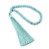 Strand Women Men On Hand Muslim Prayer Beaded Tassels Pendant Rosary Jewelry Gift Dropship