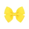 Baby Girls Hair Clips Śliczne dziobowe spinki do włosów Grosgrain Ribbon Bows Hairgrips Dzieci niemowlęta Barrettes Akcesoria dla dzieci 30 kolorów yl399