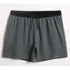 European and American men swimming short drawstring trunks pants pocket two-in-one men's anti-embarrassment lining quick dry boxer shorts beach man 2xl