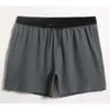 Europäische und amerikanische Männer schwimmen kurze Badehose mit Kordelzug, Hose, Tasche, Zwei-in-Eins-Männer, Anti-Peinlichkeitsfutter, schnell trocknende Boxershorts, Strandmann, 2XL