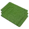 Tapis de porte de maison, fausse herbe artificielle, tapis d'extérieur, simulation de modélisation de paysage, décorations de jardin, fournitures de maison