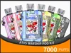 Оригинальные сменные капсулы ATVS с 16 вкусами Atvs 7000 12000 18000Puffs Bar 7K 12k 18k Электронная сигарета Перезаряжаемая одноразовая ручка для вейпа Предварительно заполненные капсулы с 5% никотином