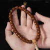 Strand Natural Zi Jin Shu Bodhi Bracelet à main 36 pièces