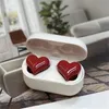 Heart Shaped Wireless Headphones Cute Wireless Earbuds Wireless Bluetooth Headphones with Charging Case for Womens/Mens Workouts Sport Outdoor Travel