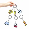 Porte-clés Cartoon Football Porte-clés CréativitéKey Bague Personnalité De La Mode Porte-clés Charms Voiture Pour Femmes Filles Sac Drop Livraison Ottxk