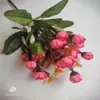 装飾的な花ヨーロッパの小さなバラ芽7フォーク21ヘッド秋の星人工花シミュレーションシルク盆栽のマッチング