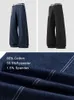 Calças de brim masculinas primavera verão preto azul carga jeans homens coreano moda cintura leve algodão reto denim calça solta jean calças l2403