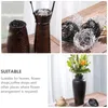 Dekorativa blommor Fixat rutnät för blommor Arrangemang Hållare Metall Vase matbord Fixor Decor Aluminiumlegering Fixing Bastillbehörsanläggning