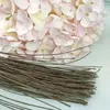 Decorative Flowers High Quality 0.45mm Twigs Branches Artificial Paper Covered Decoration Floral Decor Iron Wire Flower Accessory