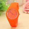 Other Watches Reloj New Fashion Classic Sile Women simple style wrist Sile Rubber casual dress Girl reloj mujer clock Y240316