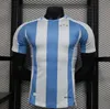 S-4xl Argentinas Soccer Jersey 2024 Copa America Cup Camisetas Kids 2025 Drużyna narodowa 24/25 Home Away Football Shirt Wersja Di Maria Lautaro