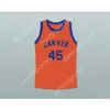 Personalizado qualquer nome qualquer equipe BYRON STEWART WARREN COOLIDGE 45 CARVER HIGH SCHOOL BASKETBALL JERSEY todo costurado tamanho S M L XL XXL 3XL 4XL 5XL 6XL qualidade superior