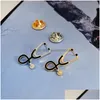 Pins, Brooches Nurse Doctor Stethoscope Enamel Brooch Pins Creative Lapel Brooches Badge For Women Men Fashion Jewelry Gift Drop Deli Dhezw