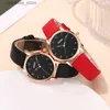 Autres montres Mode Femmes ES Simple Vintage Petit 2023 Bracelet en cuir de luxe Casual Sports Clock Femmes Poignets Y240316