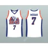 Custom Name Any Team ALEX MORAN 7 BLUE MOUNTAIN STATE GOATS BASKETBALL JERSEY SEWN All Ed Size S M L XL XXL 3XL 4XL 5XL 6XL Top Quality