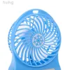 Electric Fans Portable LED Light Fan Air Cooler Mini Desk USB Third Wind 240316