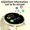 Other Watches 2023 New Smart Women Men Sport Fitness Smart Waterproof es Bluetooth Sleep Heart Rate Monitor For Android ios Y240316