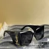 Gafas de sol cat eye fr wmen ins Same bx Yan Shulin gafas de sol SLM1 4IT1