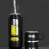 Bouteille d'eau de thé de 520ML avec filtre, tasse de séparation en verre à haute teneur en Borosilicate, gobelet filtrant Portable 240314