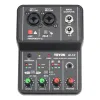 Оборудование Teyun Mini Portable Audio Interface Guitar Recording Mixer Профессиональная компьютерная внешняя звуковая карта 48V Studio PC Q12 Оборудование