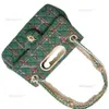 22 10a CC CF Kadın Sequin Lambsin katı hasp zincir debriyaj çantası inci çapraz gövde tote akşam çantası tasarımcısı omuz çanta AAA