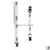 Dog Collars Leashes Black and White Pet Collar Designerクラシックレターロゴトラクションロープセットウォーキング用品