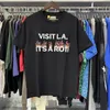 Moda t camisa para homens mulheres verão preto branco camisetas roupas polos manga curta roupas de alta qualidade galeria arte