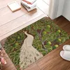 Carpets The Tree Of Beauty Love And Passion Peacock Doormat Rug Carpet Mat Footpad Bath Non-slip Entrance Kitchen Bedroom Absorbent