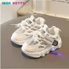 First Walkers Kids Shoes 2023 Spring Boys and Girls Light Strong Shoes Small and Medium Kids Shoes 240315