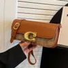 Barato, venta al por mayor, liquidación limitada, 50% de descuento, bolso para mujer, principios de primavera, nuevo, pequeño, cuadrado, francés, axila, alto grado, versátil