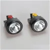 헤드 램프 60pcs/lot kl3lm 3W LED 마이닝 램프 광부 낚시 캠을위한 헤드 램프 캠프 캠 드롭 배달 조명 조명 휴대용 DH71I