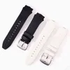 Convient pour LG Urbane 2 LTE LG W200 Smart Sile Bracelet en caoutchouc Bracelet noir blanc ceinture bande H220419298z