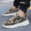 HBP Non Brand New breathable soft sole floral cloth thick soled mens shoes youth casual painted canvas shoes