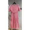 Sukienki na kobiety kolację noś nowe odzież premium dla kobiet przyciągające wzrok przyciągające wzrok talii fishtail fala rąbek długie sukienki dla kobiet FZ2403167