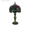 Bordslampor LGWW TIFFANY LIGHING TIFFANY DECK LAMP Simple Bedroom Tiffany Style Lamp 2023 Ny belysning YQ240316