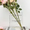 Vases Acrylic Flower Vase Rainbow Floral Nordic Container Arrangement Desktop Ornaments Wedding Party Home Decoration