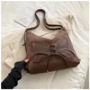 Borse da scuola Zaino con stampa a farfalla Borsa da donna vintage 2024 Borsa a tracolla avanzata in pelle con una spalla sotto le ascelle di grande capacità