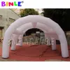 8mLx5mWx4mH (26x16x13ft) tenda inflável móvel personalizada com luz LED dossel de tendas em arco de cúpula à prova d'água para festas ou eventos ao ar livre