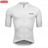 Raudax Cycling Jersey Classic Black Racing Tops à manches courtes Cyclist Cloths Maillot Summer Bicycle Wars 240311