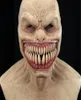 Nouveau Horreur Stalker Masque Cosplay Monstre Creepy Grande Bouche Dents Chompers Masques En Latex Halloween Party Effrayant Costume Props Q08062921158