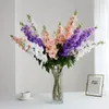 2 pezzi 3D Real Touch Delphinium fiore artificiale idratante giacinto fiori finti per la casa matrimonio evento deco composizione floreale 240306