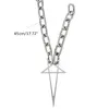 Anhänger Halsketten Punk Gothic Link Kette Goth Pentagramm Halskette Für Männer Frauen Grobe Ketten Schmuck Kpop Mode Zubehör