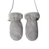 Kinderhandschoenen Bontleren handschoenen schapenvacht bontwanten kinderwanten winterwarme kinderen meisjes boys292f