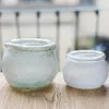 Vaser handgjorda konstglasblomma flaskor vardagsrum skrivbordsdekorativ matt växt potten nordisk heminredning vas