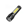 Neue Taschenlampe 511Cob Mini Strong mit Seitenlichtern, Arbeitslicht, USB-Aufladung, Outdoor-Beleuchtung, Geschenk 710887