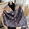 Scarves Winter Scarf Women's Cashmere Ladies Imitation Horse Animal Cape Thickening Soft Shawl Wrap