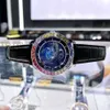 Rainbow Full Sky Star Mechanical Watch Panel Night Glow Waterproof Fully Automatic Mens High end Fashion Light Luxury