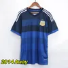 아르헨티나 레트로 저지 2006 Maradona Batistuta Messis Camiseta Argentino Vintage Riquelme Crespo 축구 셔츠 Kun Aguero di Maria Argentino Classic Jerseys